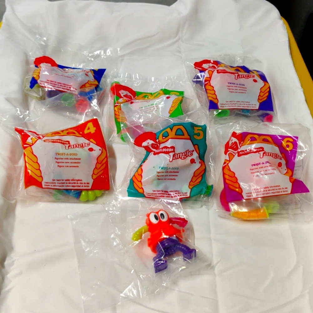 1997 Happy Meal: Nickelodeon tangle twisterzoid